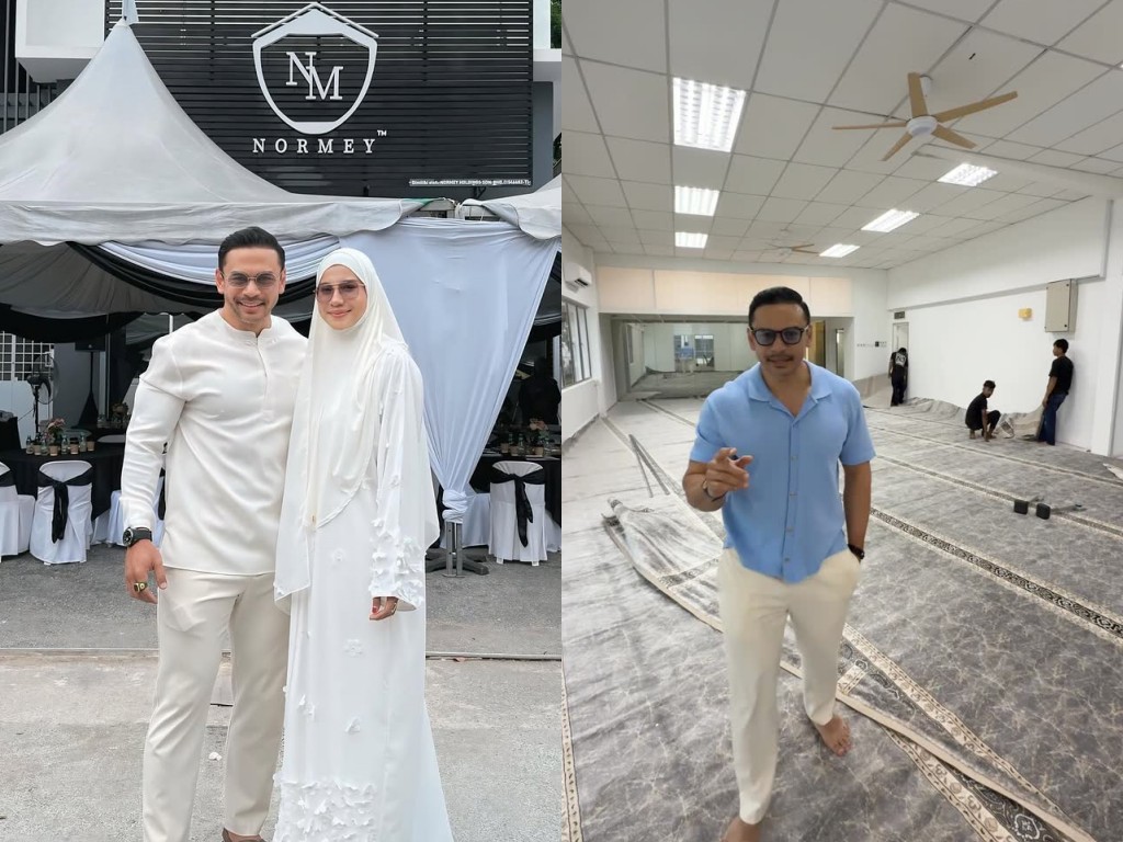 Norman Hakim ubah ruang butik, bina surau muat 100 jemaah