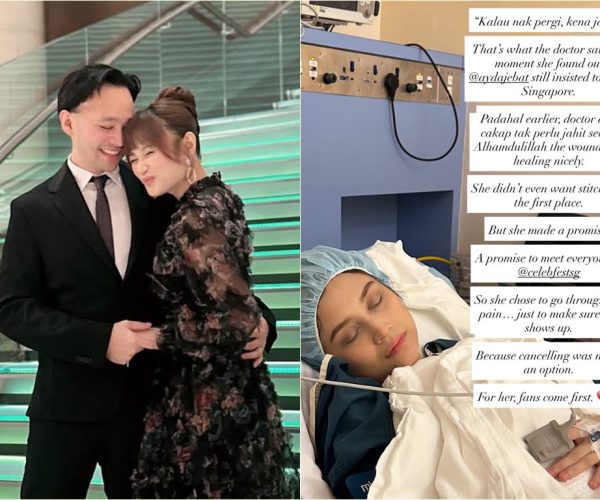 Luka C-section terbuka, Ayda Jebat perlu lalui prosedur jahitan semula