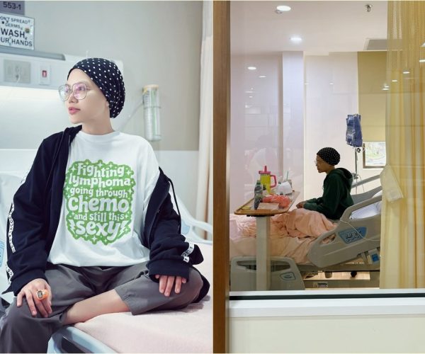 “Aku masih ingin tinggal sedikit lebih lama” – Elyana terus kuat jalani kemoterapi