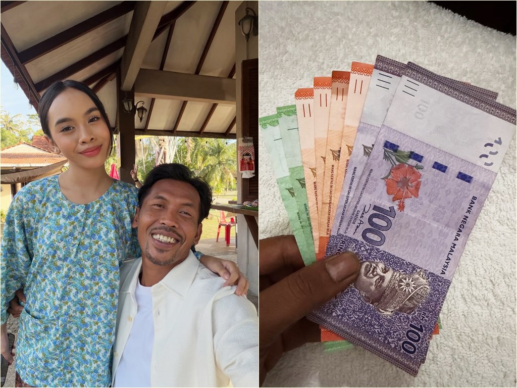 Shuib terharu Talita kongsi rezeki dengan keluarga pada usia muda