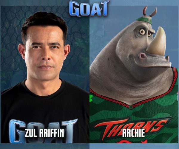 Zul Ariffin alih suara Archie dalam filem animasi “GOAT”