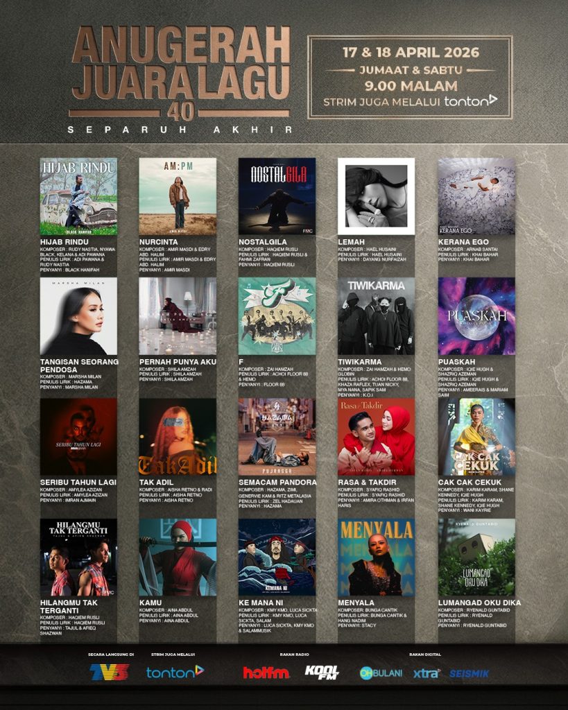 Syamel akur "Hamba Cinta" gagal ke AJL40 SA, AJL40 SA, muzik, Muzik Muzik 40, penyanyi, selebriti, syamel, MissMynah