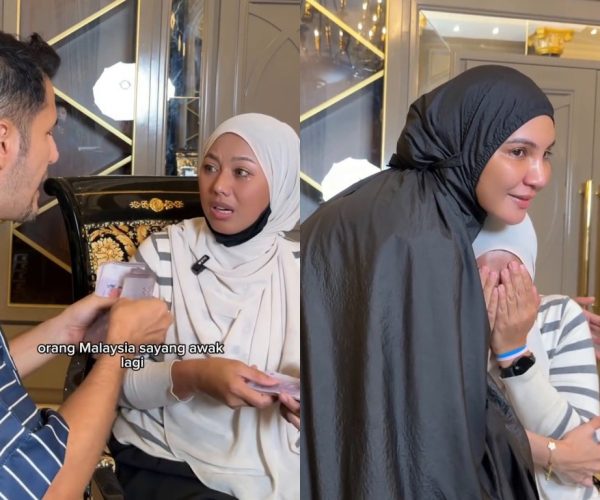 Niat ingin kerja, Azar Azmi sebak terima bantuan RM40,000 daripada Aliff Syukri