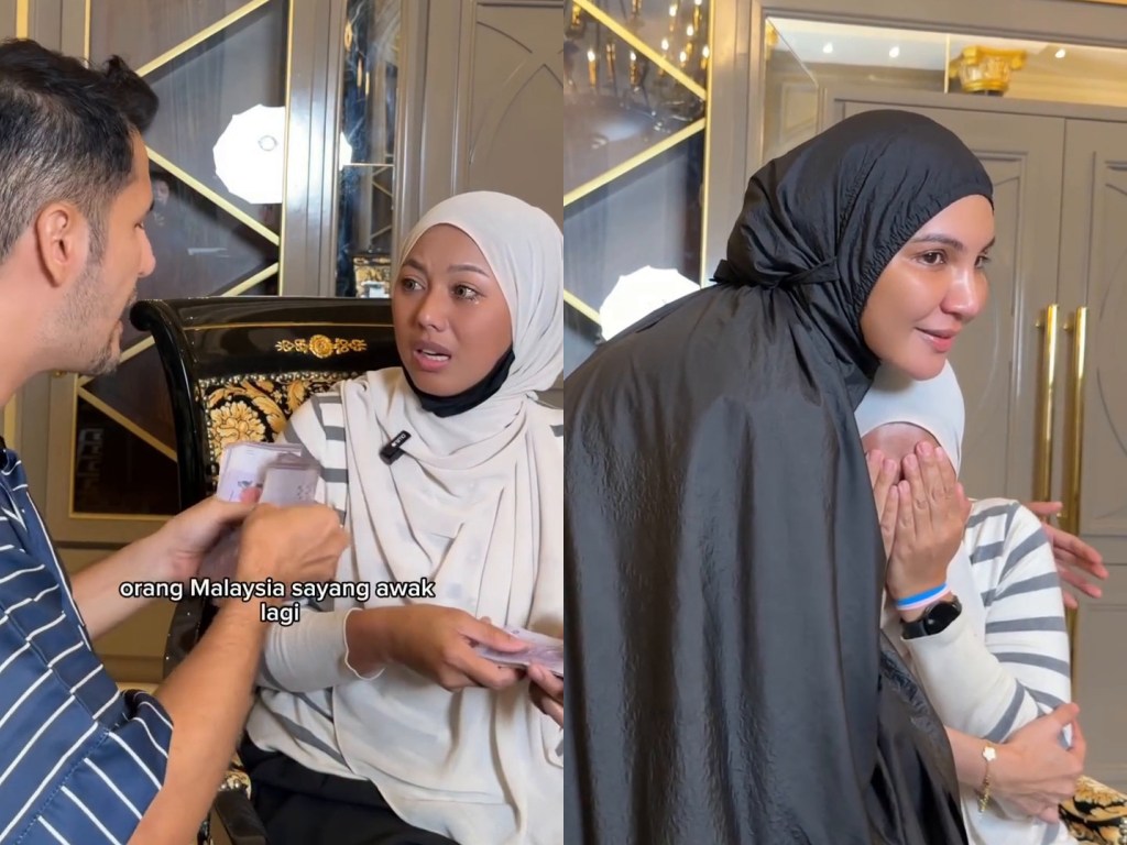 Niat ingin kerja, Azar Azmi sebak terima bantuan RM40,000 daripada Aliff Syukri