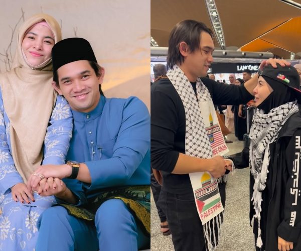Syukur isteri tak kejar dunia, Nadzmi Adhwa titip doa buat Ardell Aryana