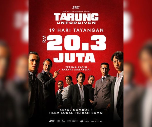 Kutipan “Tarung: Unforgiven” kini cecah RM20.3 juta