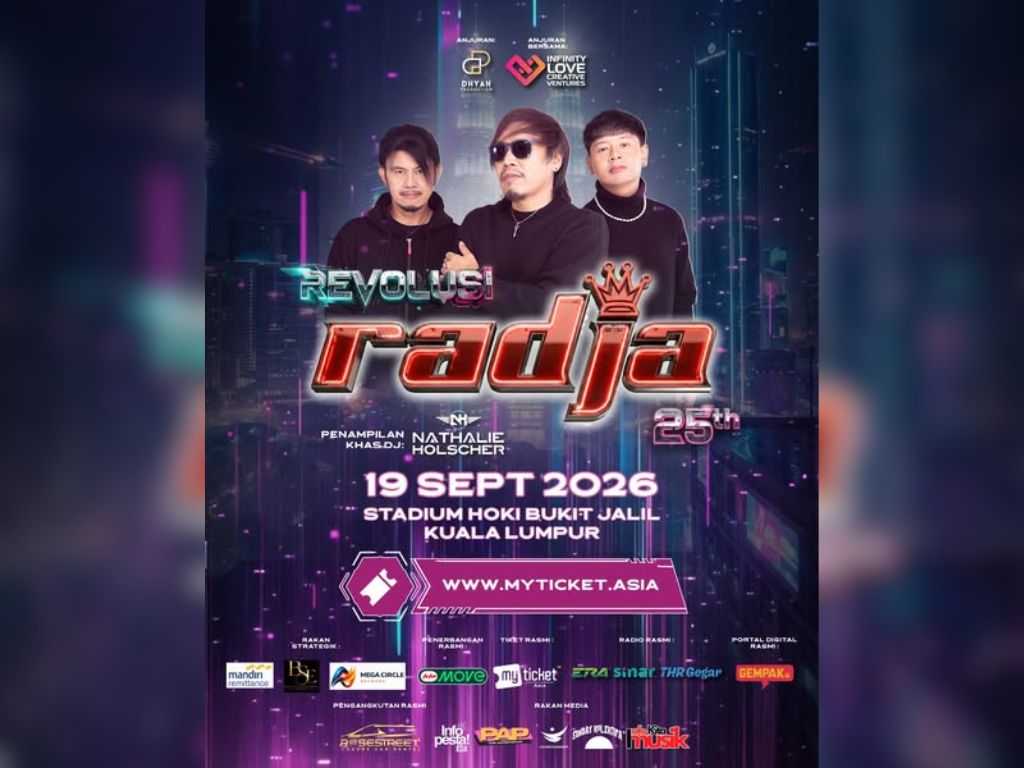 Konsert Revolusi Radja 25 Tahun ditunda ke 19 September