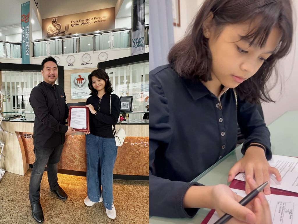 Anak Aziz M. Osman, Ara Aziz, masuk universiti di usia 15 tahun