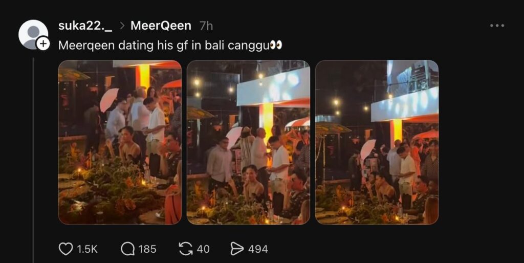 Meerqeen tepis dakwaan bercuti di Bali dengan kekasih, bali, meerqeen, pelakon, selebriti, MissMynah