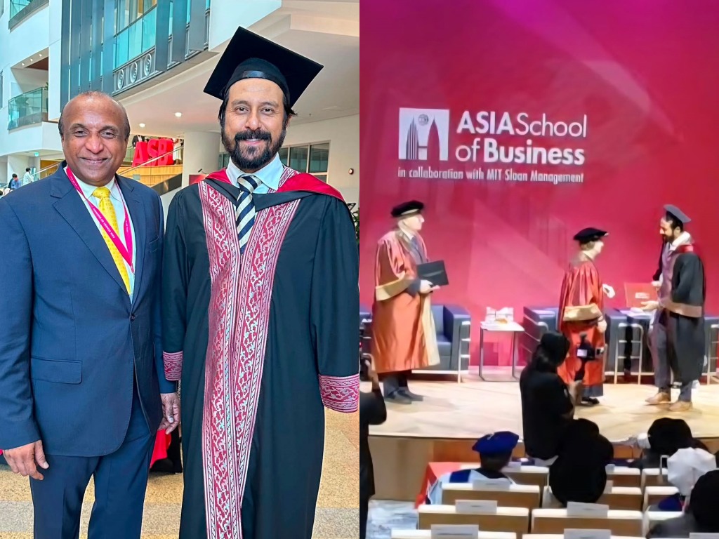 Lima tahun berbaloi, Bront Palarae genggam Ijazah Sarjana Pentadbiran Perniagaan