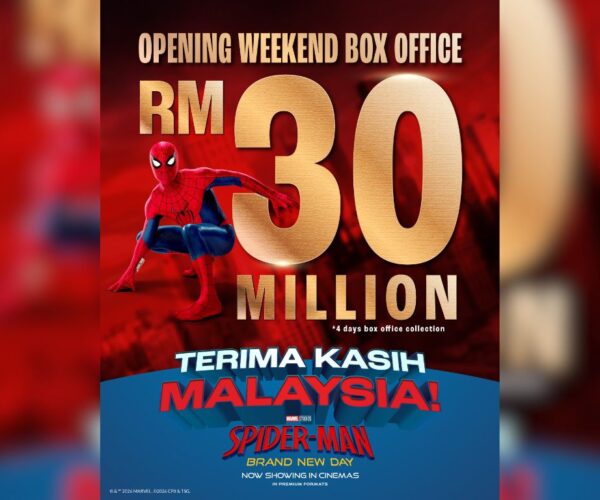 “Spider-Man: Brand New Day” raih RM30 juta, pecah rekod ‘Box Office’ tempatan