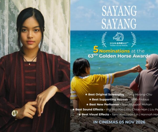 Mhia Firdaus pelakon Melayu pertama raih pencalonan Golden Horse